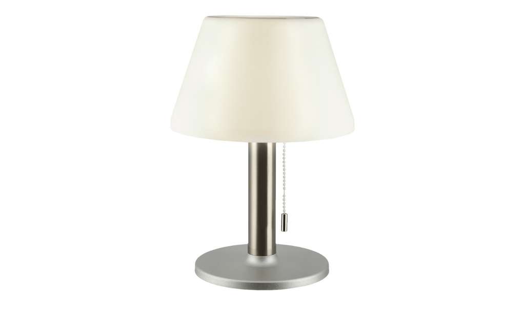 LED Solar Tischleuchte ¦ silberØ: 20 Lampen & Leuchten > LED-Leuchten > LED-Möbelleuchten - Höffner