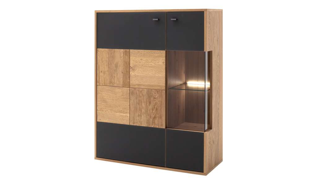 Highboard  Lavia ¦ holzfarben Kommoden & Sideboards > Highboards - Höffner