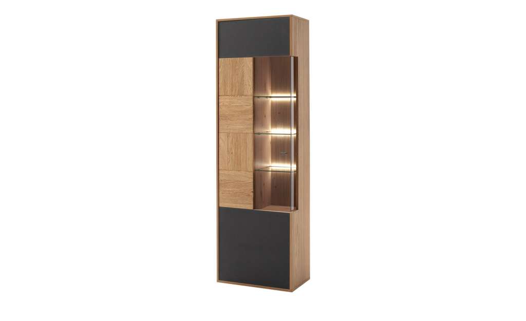 Vitrine  Lavia ¦ holzfarben Kommoden & Sideboards > Vitrinen - Höffner