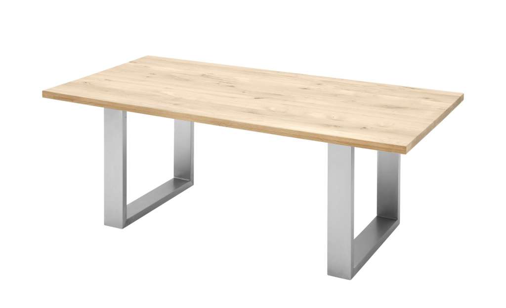 Woodford Kufentisch massiv  Greta ¦ holzfarben Tische > Esstische > Esstische massiv - Höffner