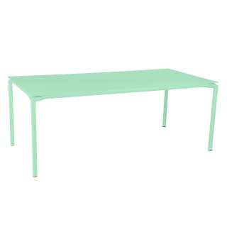 Fermob - CALVI Tisch - 83 Opalgrün - 195 x 95 cm - outdoor