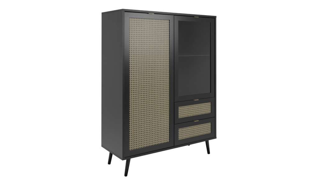 Highboard  Vienna ¦ schwarz Kommoden & Sideboards > Highboards - Höffner