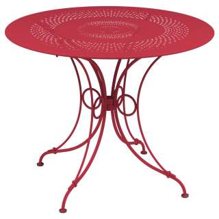 Fermob - 1900 Tisch 2020 - 93 Rose Praline - Ø 96 - outdoor