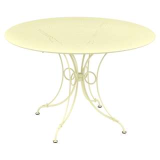 Fermob - 1900 Tisch 2020 - A6 Zitronensorbet - Ø 117 - outdoor