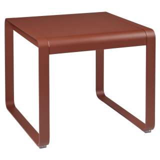 Fermob - BELLEVIE Halbhoher Tisch - 20 Ockerrot - 74 x 80 cm - outdoor