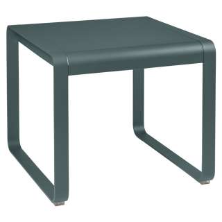 Fermob - BELLEVIE Halbhoher Tisch - 26 Gewittergrau matt - 74 x 80 cm - outdoor