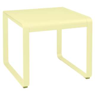 Fermob - BELLEVIE Halbhoher Tisch - A6 Zitronensorbet - 74 x 80 cm - outdoor