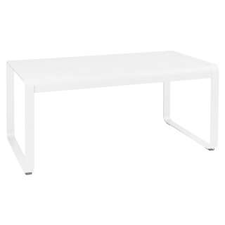 Fermob - BELLEVIE Halbhoher Tisch - 01 Baumwollweiss matt - 140 x 80 cm - outdoor