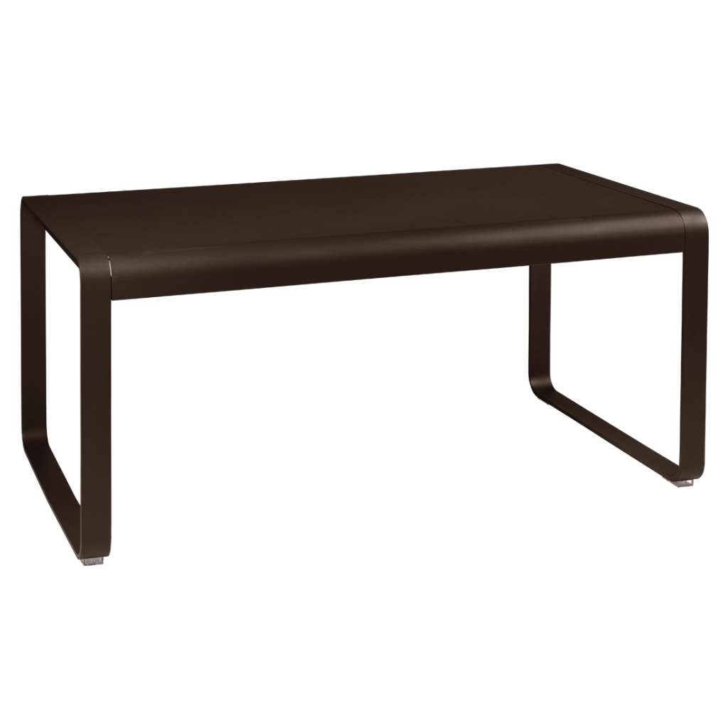 Fermob - BELLEVIE Halbhoher Tisch - 09 Rost matt - 140 x 80 cm - outdoor
