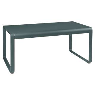 Fermob - BELLEVIE Halbhoher Tisch - 26 Gewittergrau matt - 140 x 80 cm - outdoor