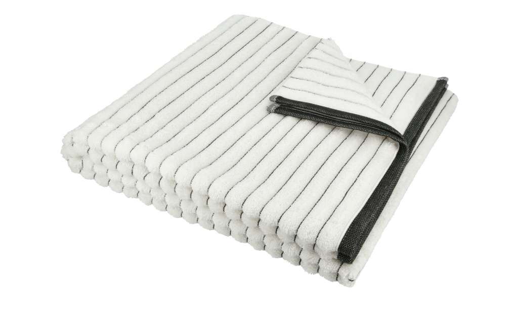 VOSSEN Duschtuch  Hardy ¦ weiß ¦ 90% Bio-Baumwolle, 10% Polyester Badtextilien und Zubehör > Handtücher & Badetücher > Handtücher - Höffner
