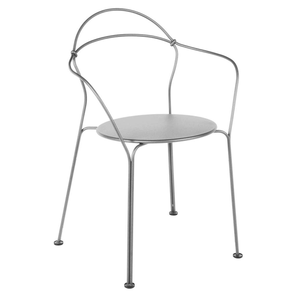 Fermob - Airloop Armlehnstuhl - 38 Metallgrau - outdoor