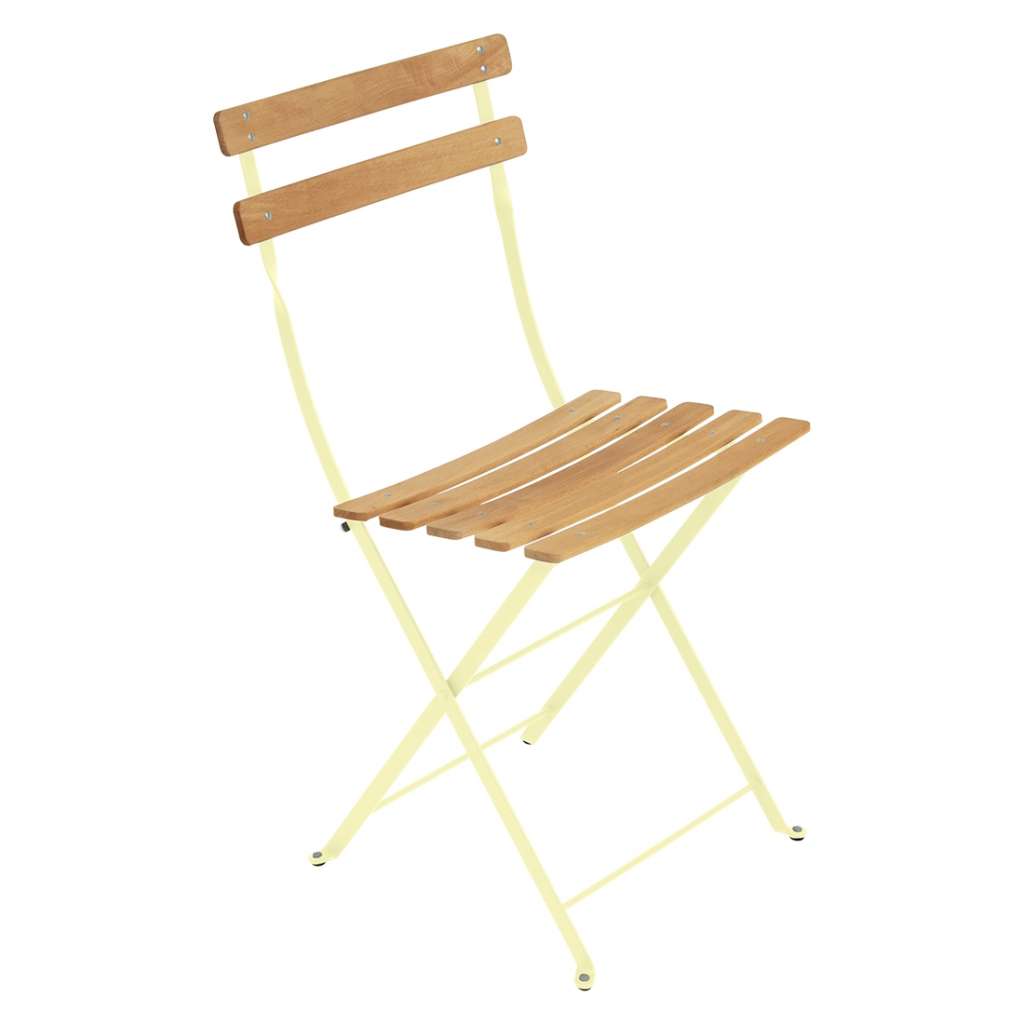 Fermob - BISTRO Naturel Klappstuhl - A6 Zitronensorbet - outdoor