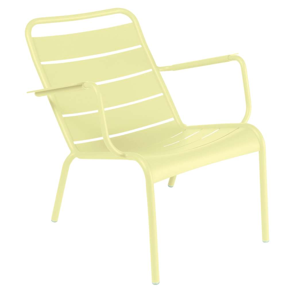 Fermob - LUXEMBOURG Niedriger Sessel - A6 Zitronensorbet - outdoor