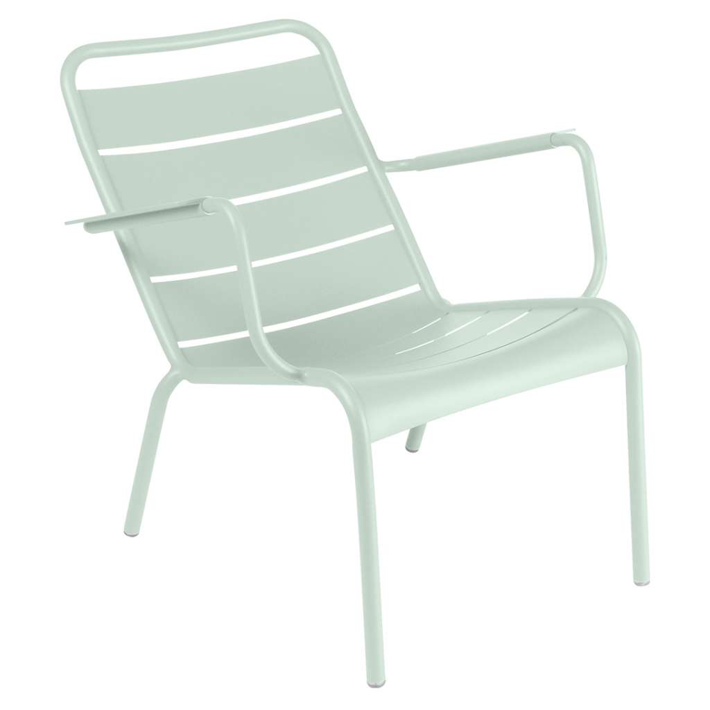 Fermob - LUXEMBOURG Niedriger Sessel - A7 Gletscherminze - outdoor
