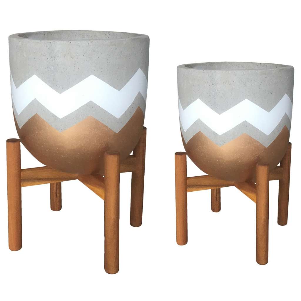 home24 Pflanzenkübel Buzon (2-teilig)