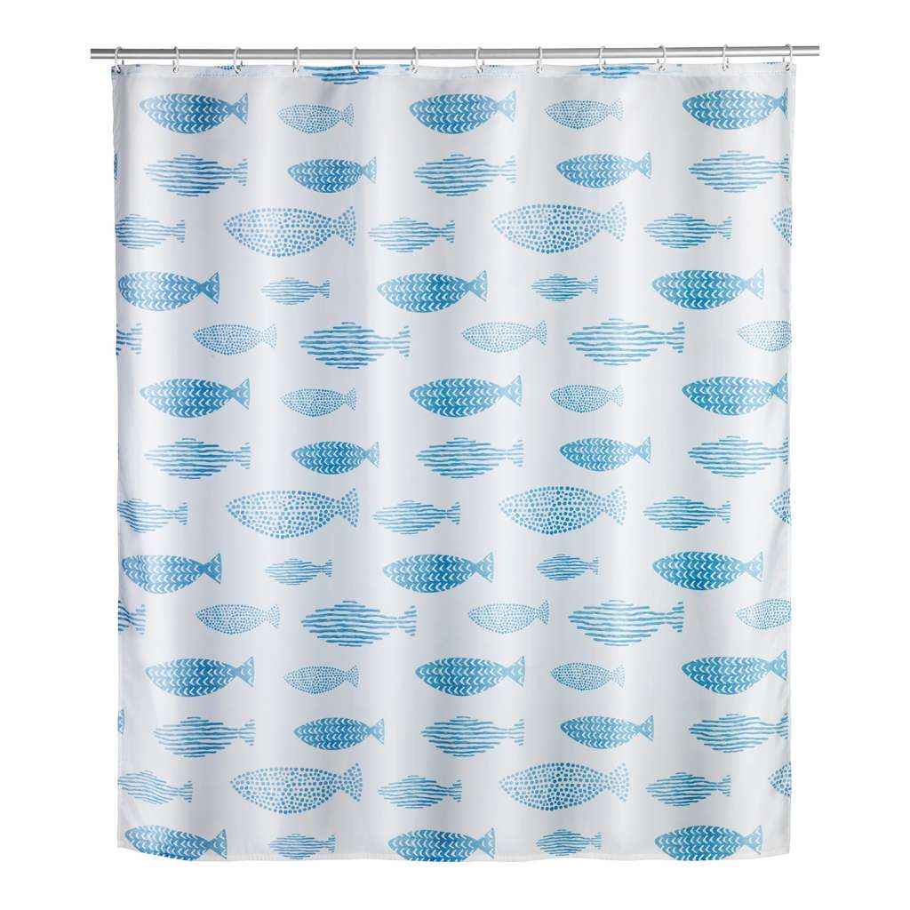 home24 Duschvorhang Aquamarin