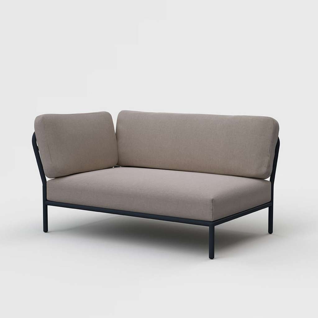 Houe - Level Lounge Sofa - ash  - Armlehne links - outdoor