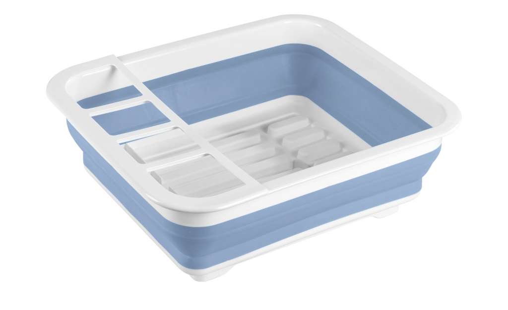 Geschirrabtropfständer ¦ blau ¦ Kunststoff Küchenzubehör & Helfer > Küchenhelfer - Höffner