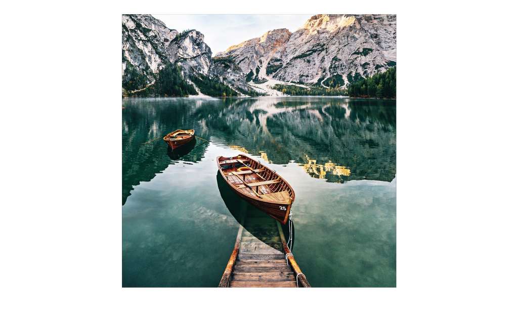 Glasbild 20x20 cm  Wildsee III Dekoration > Bilder & Schilder - Höffner