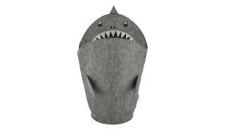 Filz Aufbewahrungskorb  Sharky ¦ grau ¦ 100% Filz (Polyester) Baby > Unterwegs > Boxen - Höffner