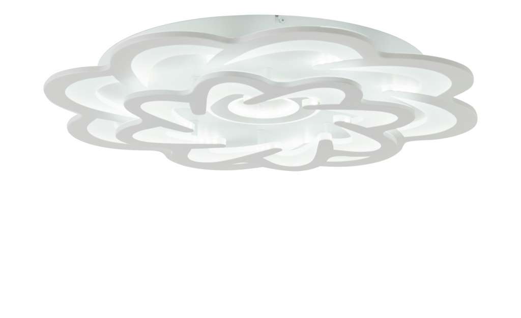 Wofi LED-Deckenleuchte, Weiß `Blume´ ¦ weißØ: 60 Lampen & Leuchten > Innenleuchten > Deckenleuchten - Höffner