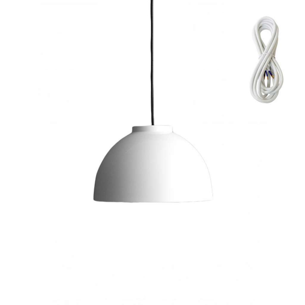 Made By Hand - Copenhagen Hängeleuchte - white - Kabelfarbe white - Baldachin weiß - indoor