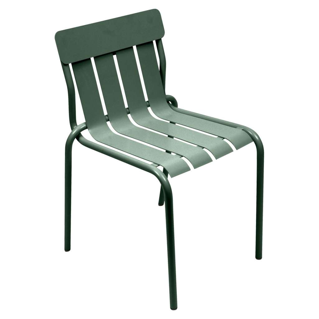 Fermob - STRIPE Stuhl - 02 Zederngrün - outdoor