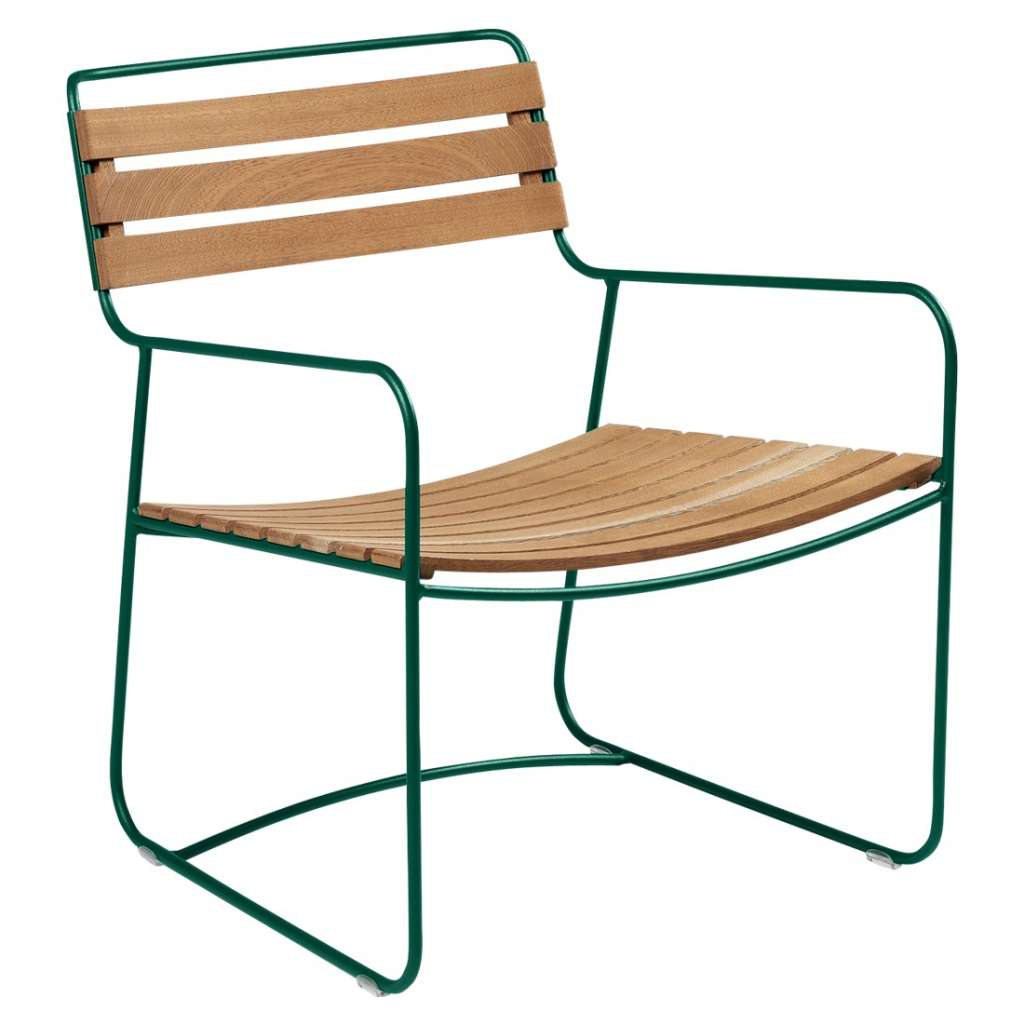 Fermob - SURPRISING Sessel Teak - 02 Zederngrün - outdoor