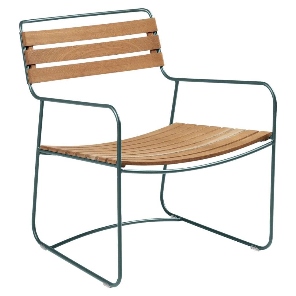 Fermob - SURPRISING Sessel Teak - 26 Gewittergrau - outdoor