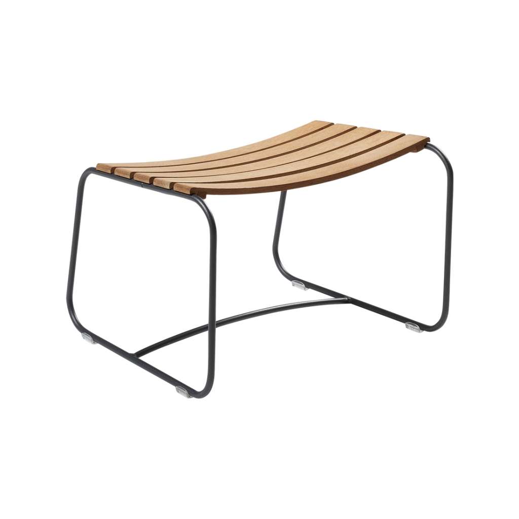 Fermob - SURPRISING Fußteil Teak - 47 Anthrazit - outdoor