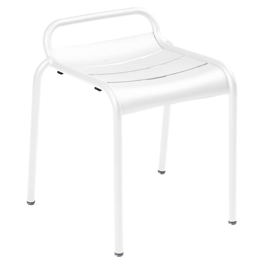 Fermob - LUXEMBOURG Hocker - 01 Baumwollweiss - outdoor
