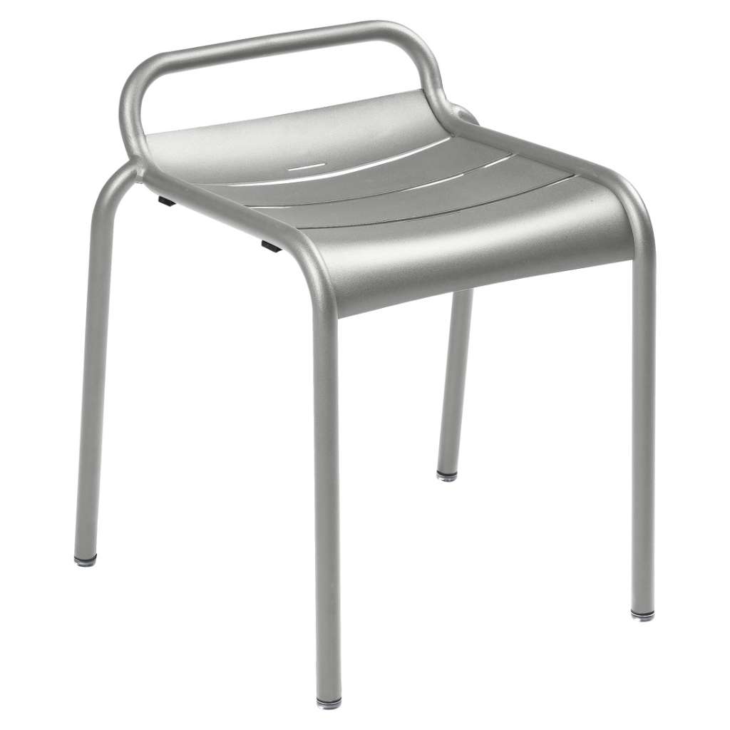 Fermob - LUXEMBOURG Hocker - 38 Metallgrau - outdoor