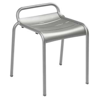 Fermob - LUXEMBOURG Hocker - 38 Metallgrau - outdoor