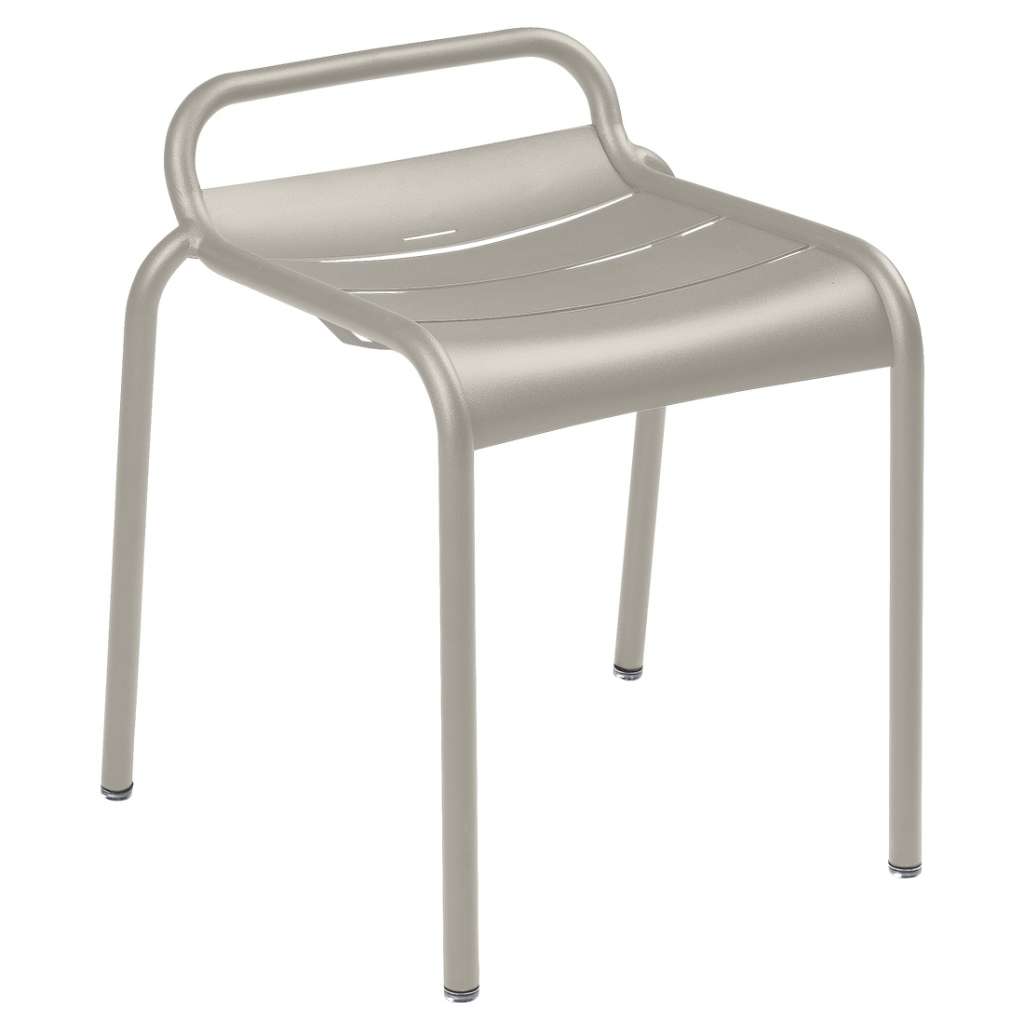 Fermob - LUXEMBOURG Hocker - A5 Lehmgrau - outdoor