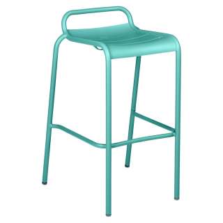 Fermob - LUXEMBOURG Barhocker - 46 Lagunenblau - outdoor