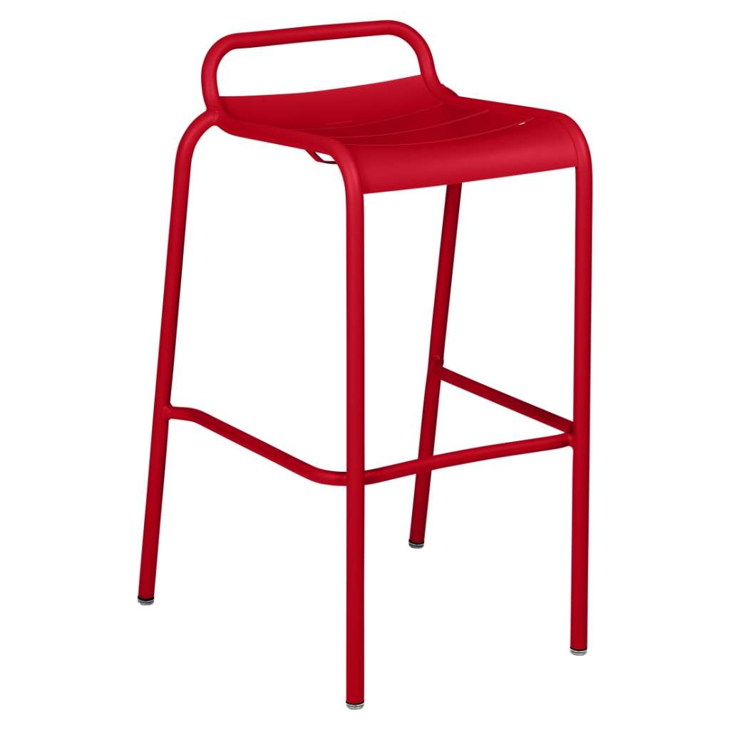 Fermob - LUXEMBOURG Barhocker - 67 Mohnrot - outdoor