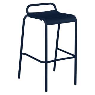 Fermob - LUXEMBOURG Barhocker - 92 Abysseblau - outdoor