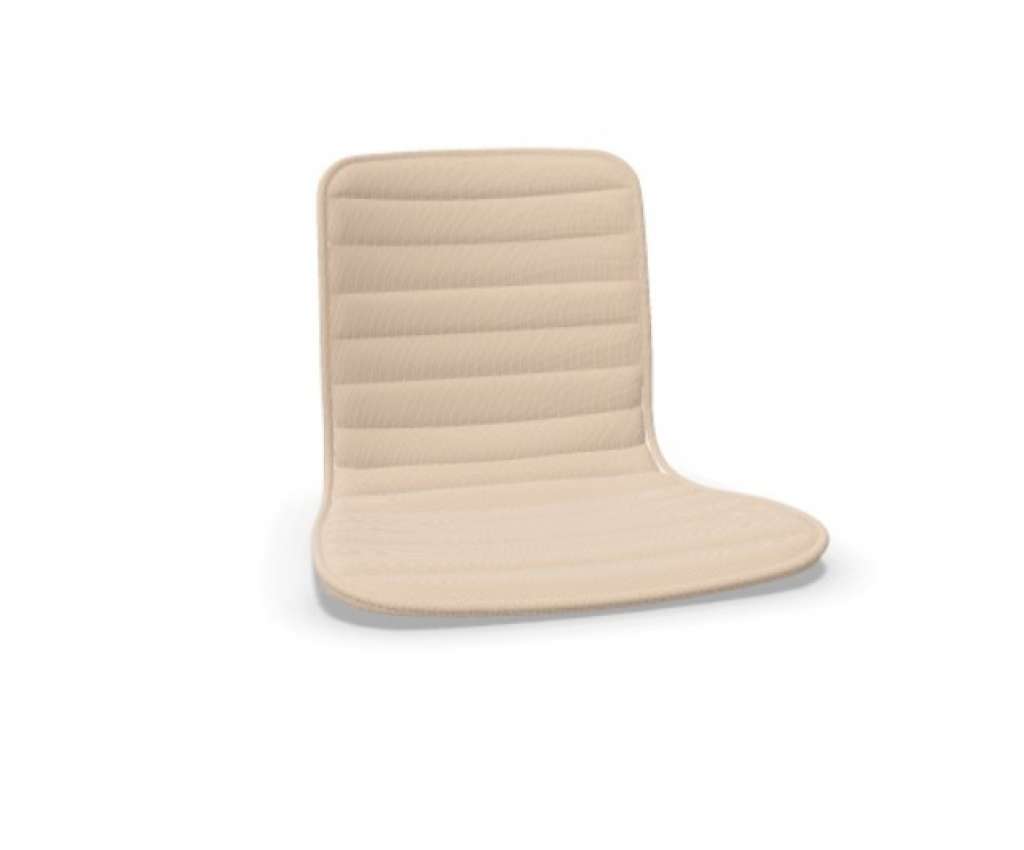 Vitra - HAL Ply Sitzüberzug - tobacco/cremeweiß - indoor