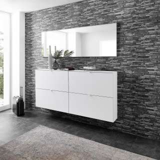 home24 Hänge-Schuhschrank Robion III (2er-Set)
