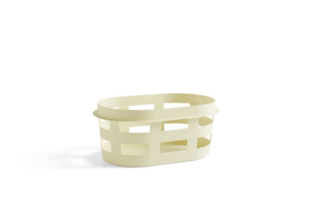 HAY - Laundry Basket Wäschekorb - soft yellow - indoor