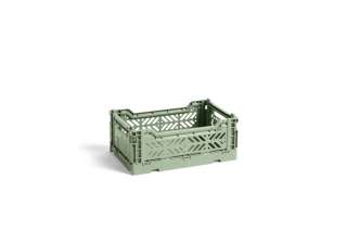HAY - Colour Crate Korb - dusty green - indoor
