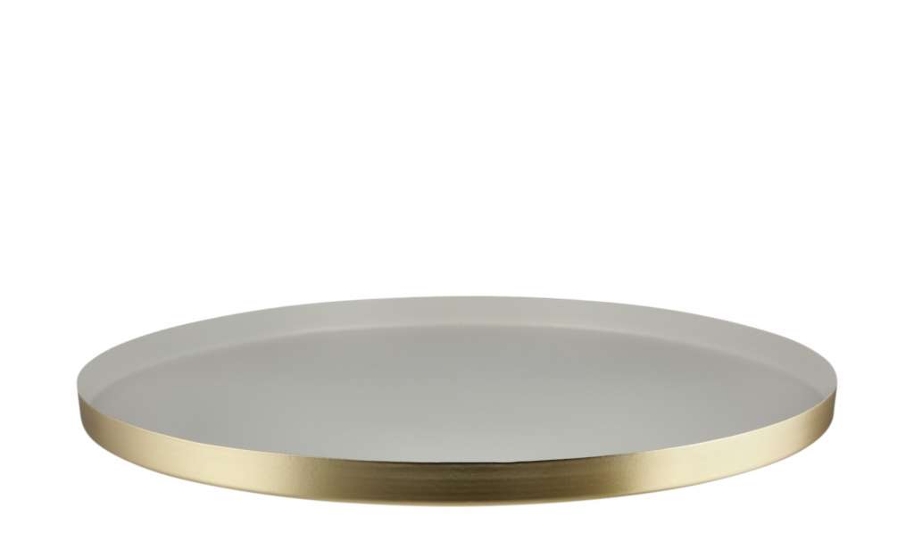 Deko Teller ¦ gold ¦ MetallØ: 30 Dekoration > Deko-Schalen - Höffner