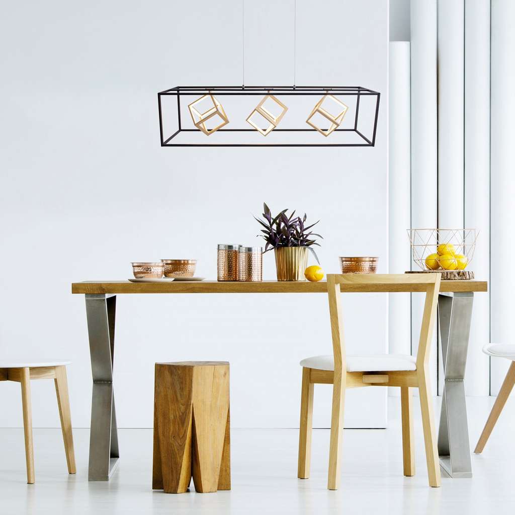 home24 LED-Pendelleuchte Tuckerton