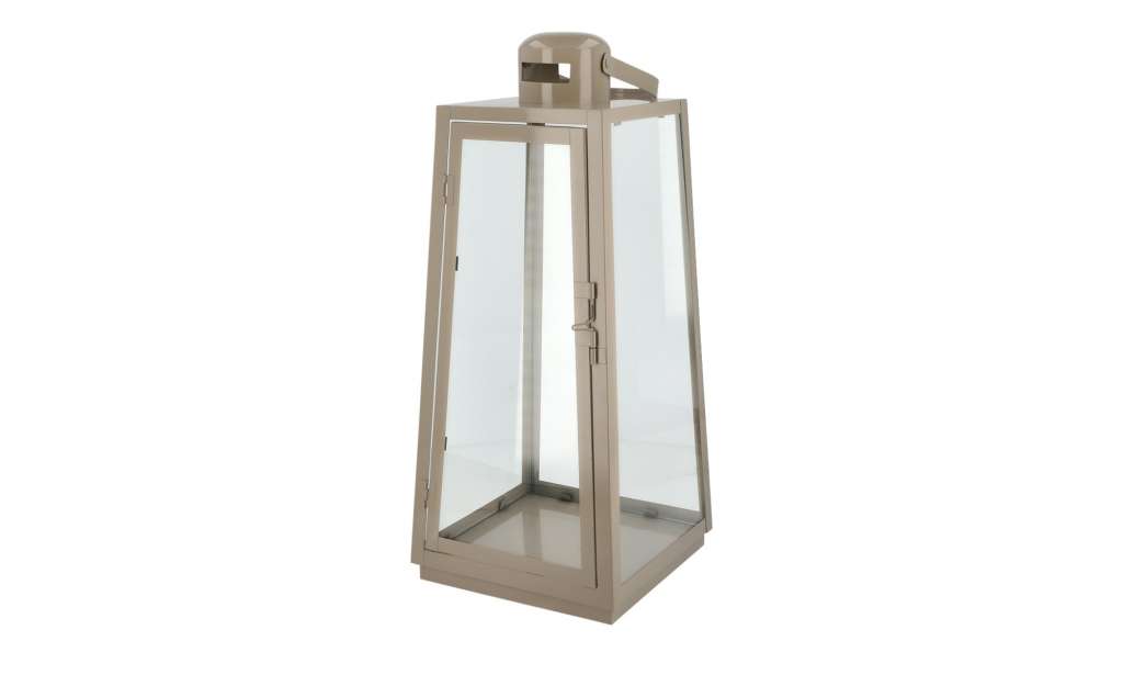 Laterne ¦ braun ¦ Glas , Metall Dekoration > Laternen & Windlichter - Höffner
