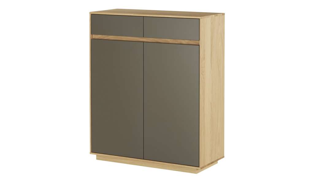 Schuhschrank   Tiba ¦ grau Garderoben & Kleiderstangen > Schuhschränke - Höffner