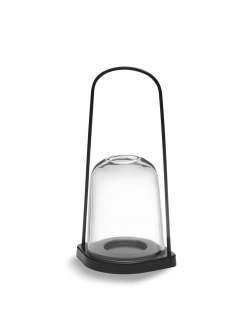 Skagerak - Bell Windlicht - anthrazitschwarz - Ø20 cm - indoor