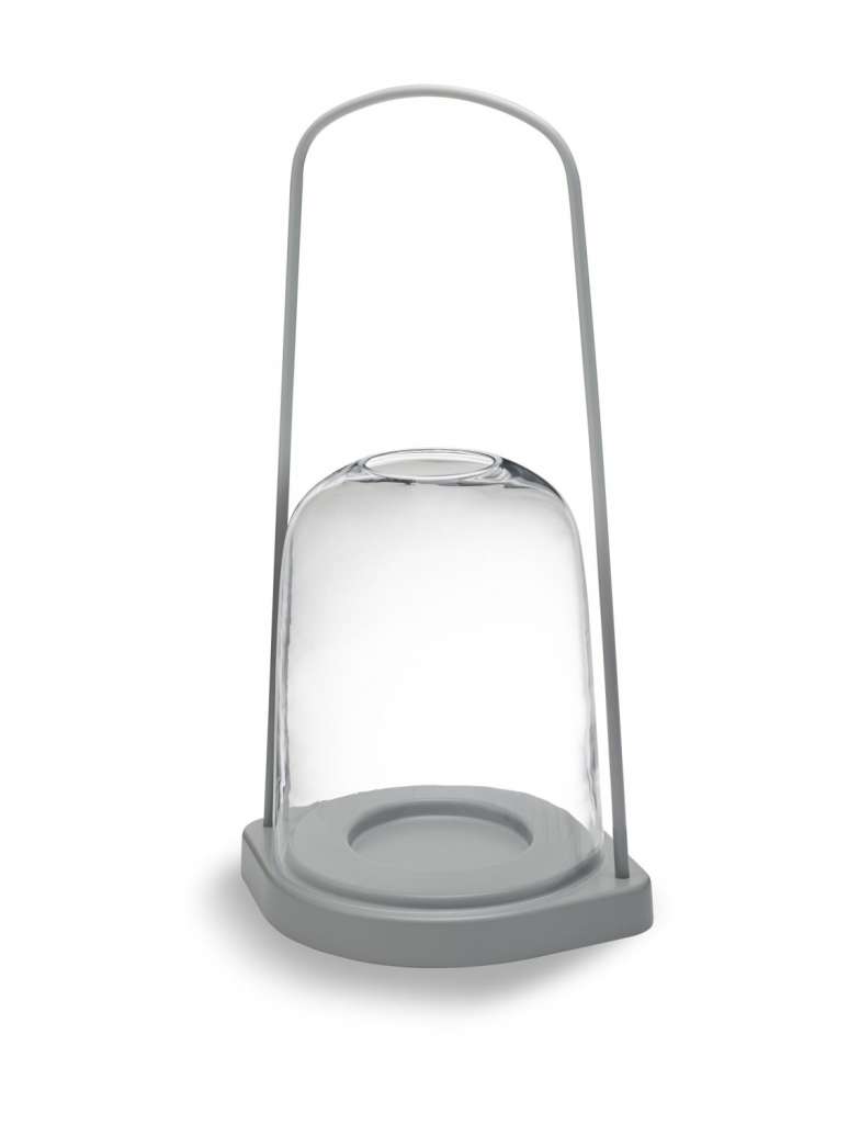 Skagerak - Bell Windlicht - hellgrau - Ø30 cm - indoor