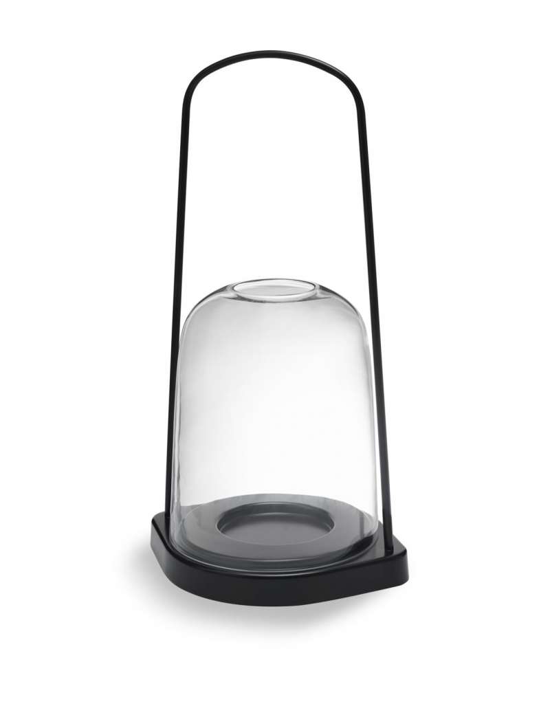 Skagerak - Bell Windlicht - anthrazitschwarz - Ø30 cm - indoor
