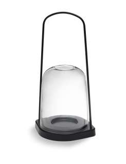 Skagerak - Bell Windlicht - anthrazitschwarz - Ø30 cm - indoor